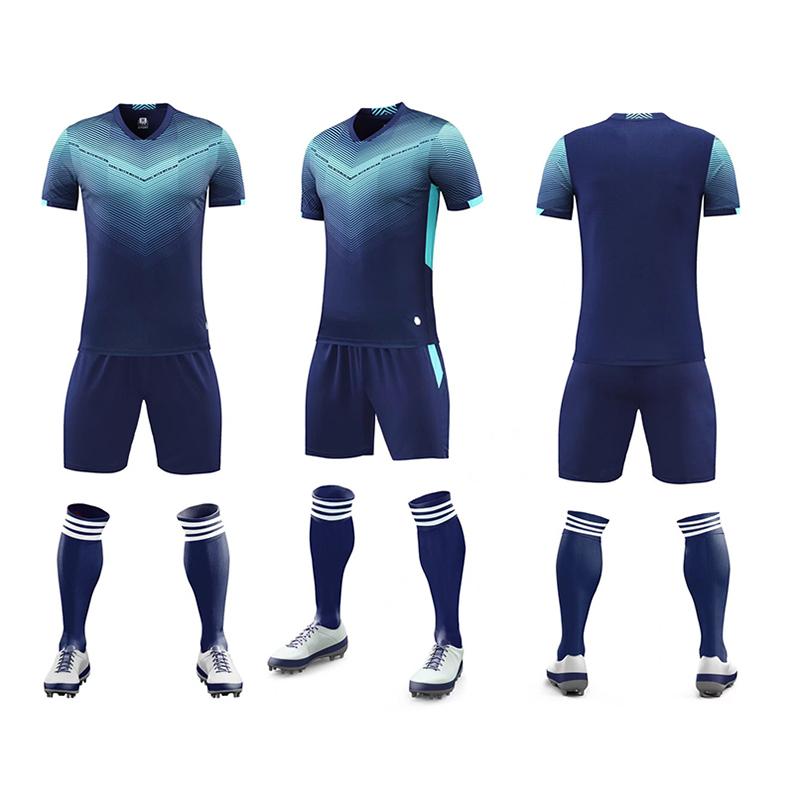 Прибытие DIY футбольный трикотаж комплект мужской футбольной формы футбольные майки комплект спортивный костюм