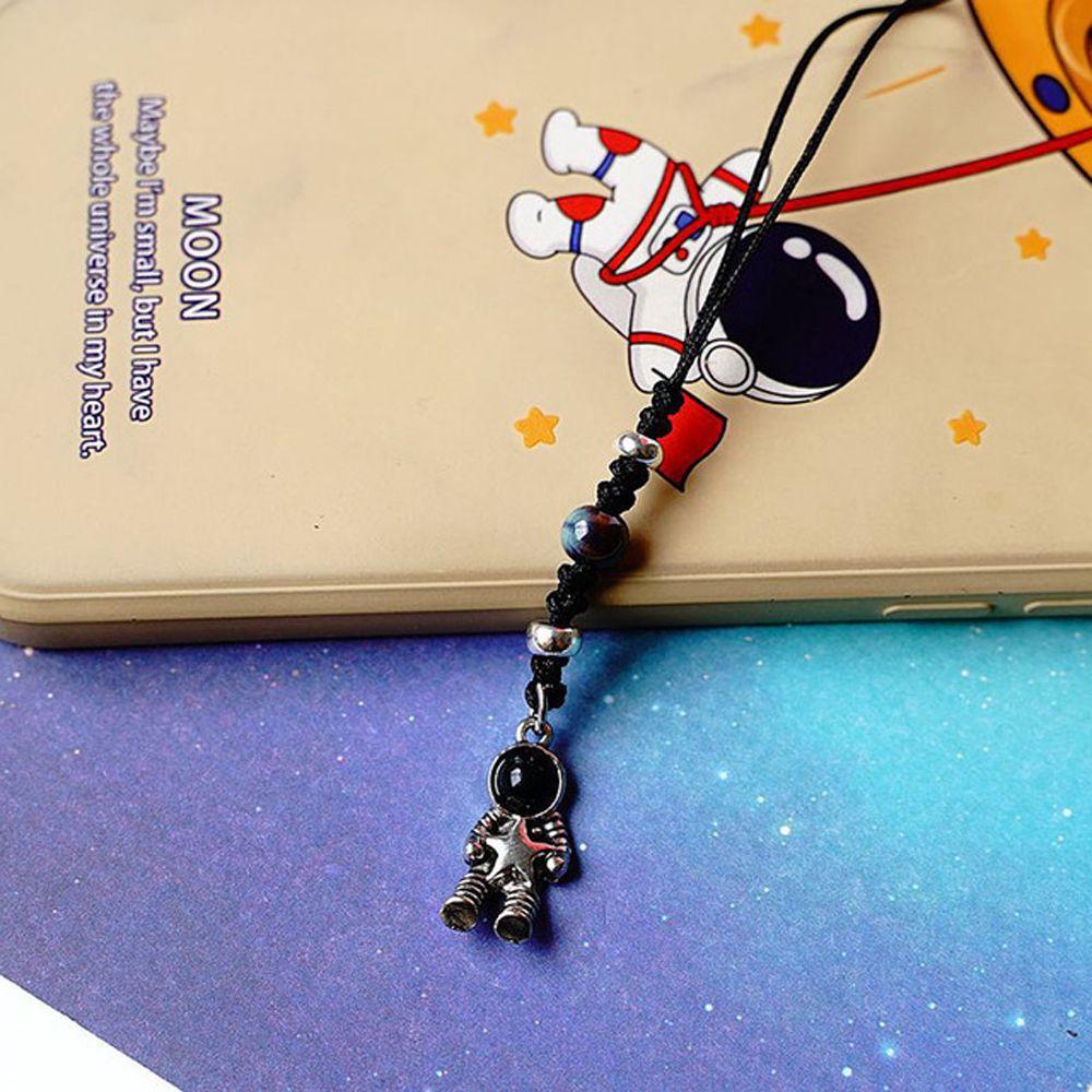 Keychain Pendant Keyring Mobile Phone Strap Astronaut Phone Charm Bag Pendant Astronaut Pendant