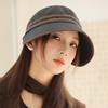 Hat Women's Autumn and Winter Casual Cap Outdoor Travel Sunshade Bucket Hat Small Equestrian Hat