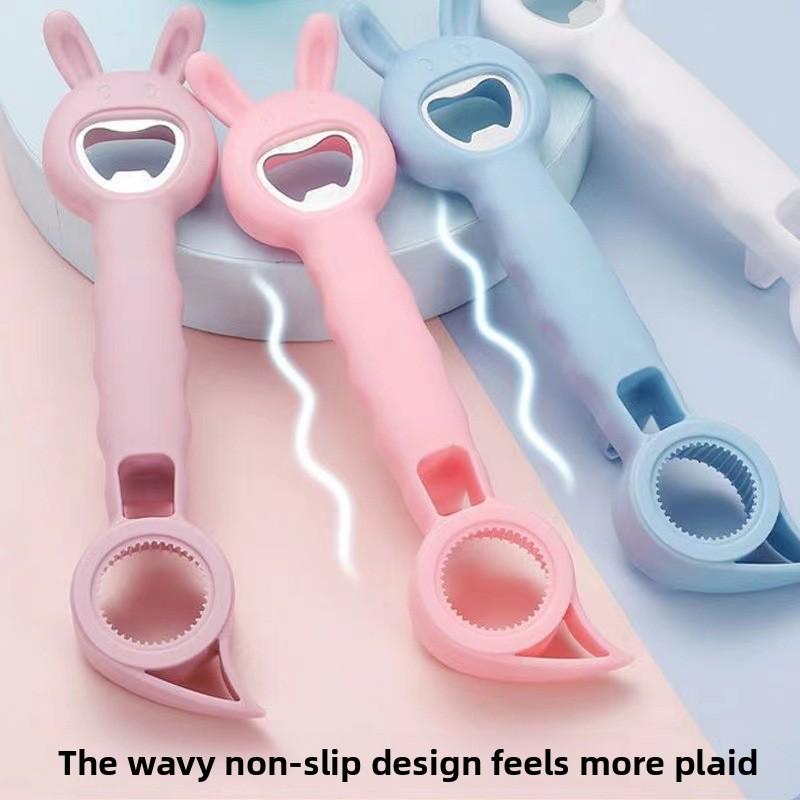 Creative Multi-Purpose Four-in-One Rabbit Bottle Opener
