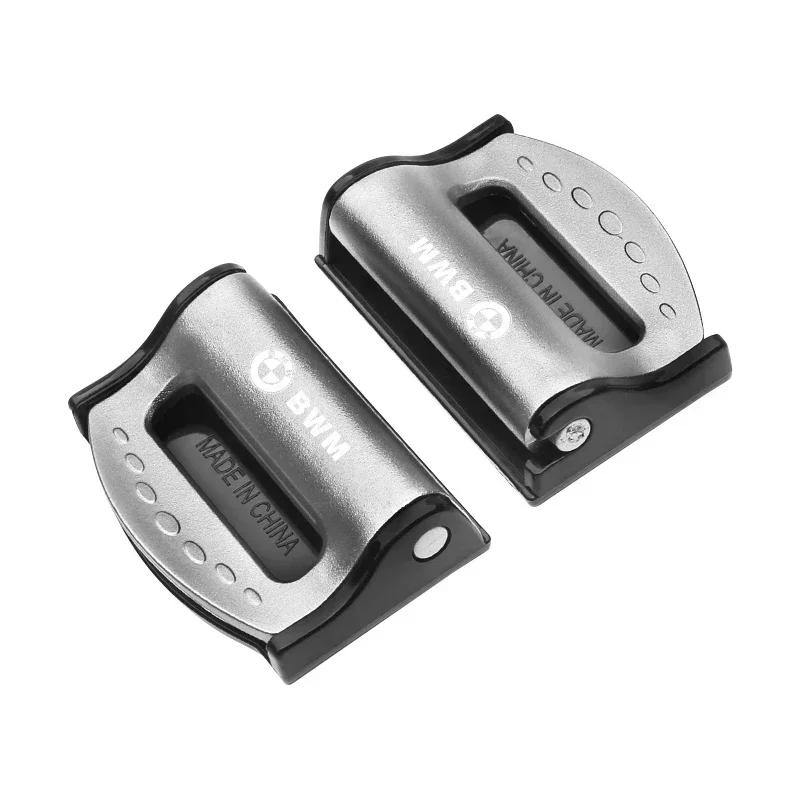 2 шт. Зажим для пряжки ремня безопасности автомобиля, стопор ремня безопасности, регулировочный зажим для BMW F30 F10 E90 F20 E46 E60 E70 E39 E36 E87 E92 E91 Z4