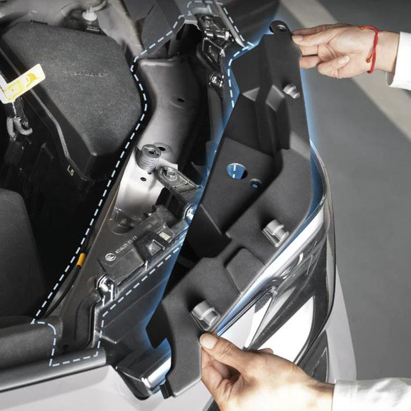 For Toyota RAV4 2026 2027 Engine Bay Side Covers Dustproof Waterproof Engine Compartment Guards Interior Accessories