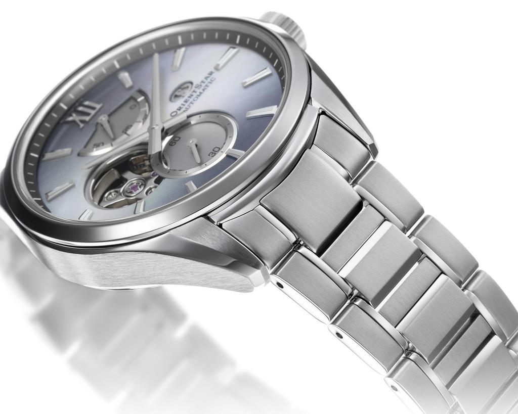 ORIENT STAR Automatic Watch M34 F7 Mechanical Made In Japan Limited To 200 Domestic Warranty 2 Years Gray Gradient [Orient Star] Semi-skeleton