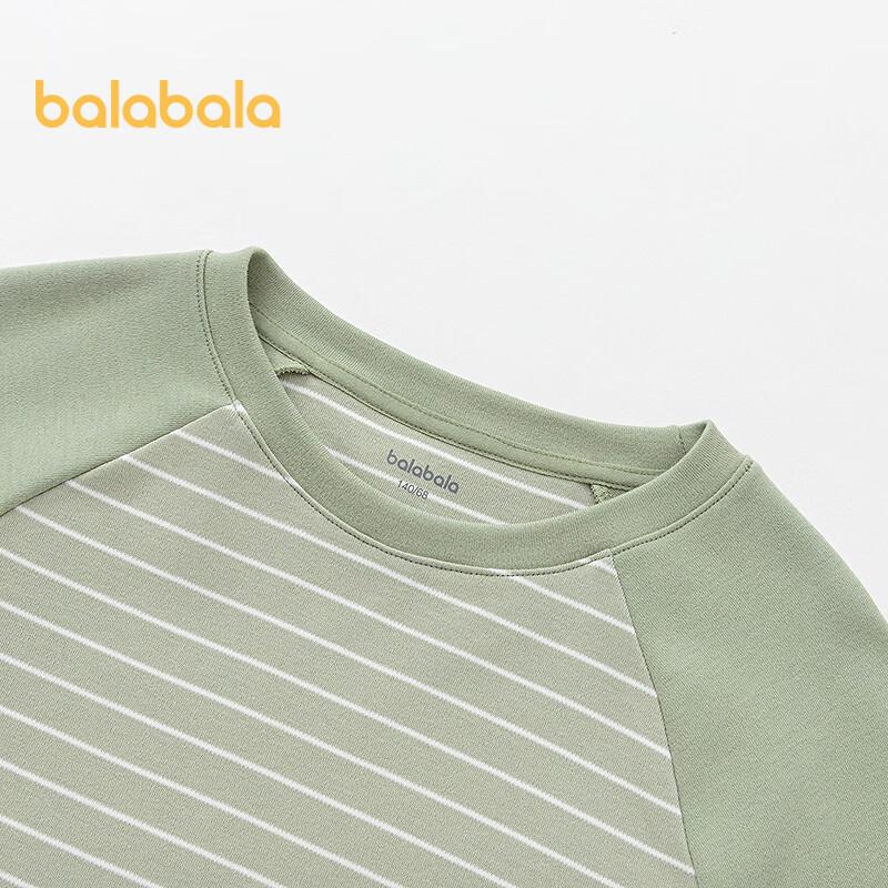 Детская полосатая футболка с длинным рукавом Balabala