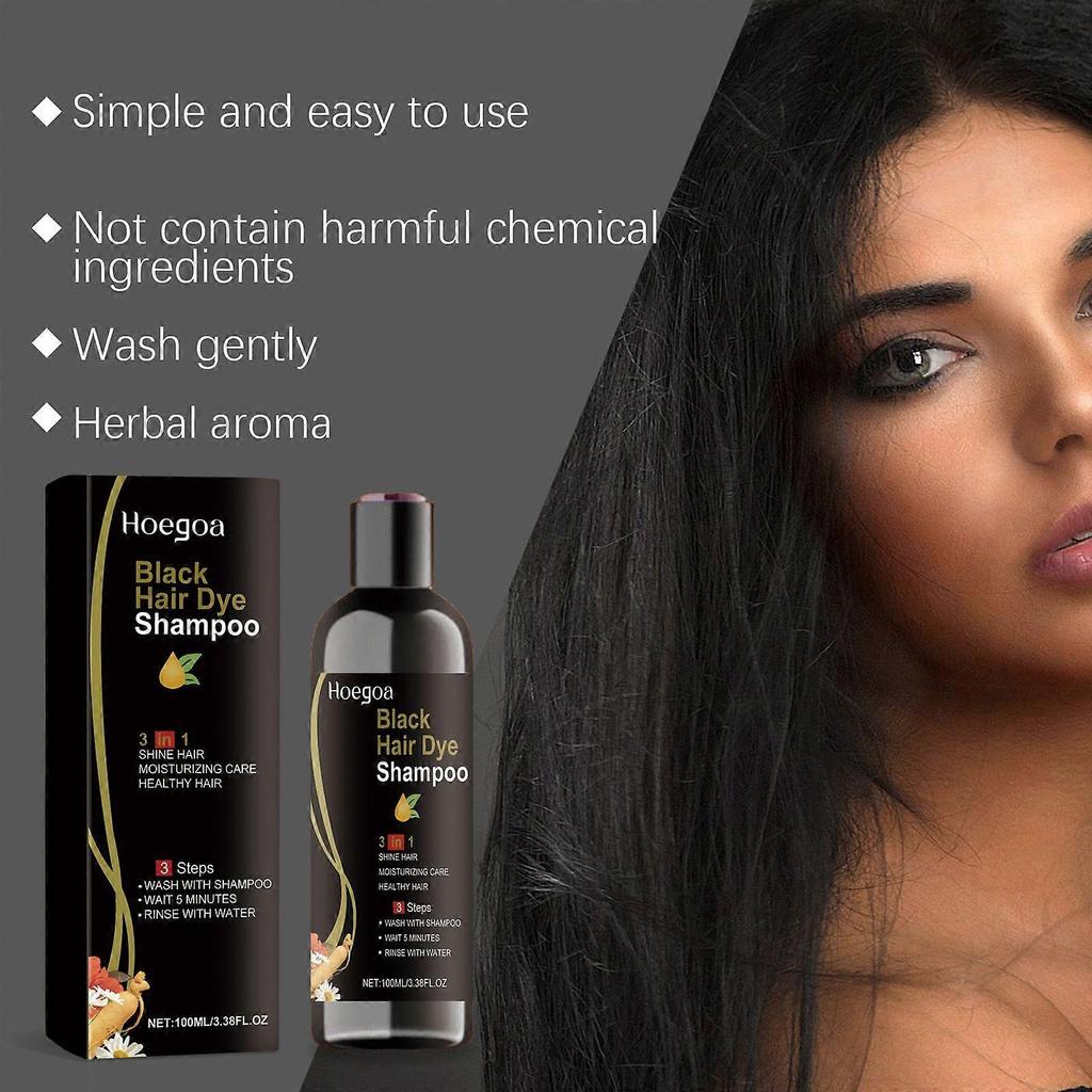 Hoegoa Herbal Hair Care Shampoo - Smooth, Gentle Cleansing, Moisturizing, And Shiny Hair Shampoo