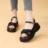 Sandals Women's 2025 New Summer Wear Great-looking Shoes Roman Shoes Platform Versatile with Skirt Women's Shoes
