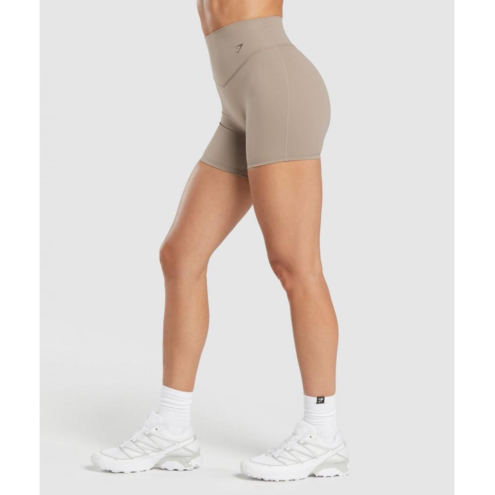 Gymshark Шорты Elevate Lifestyle коричневые B7a5a Nc0s