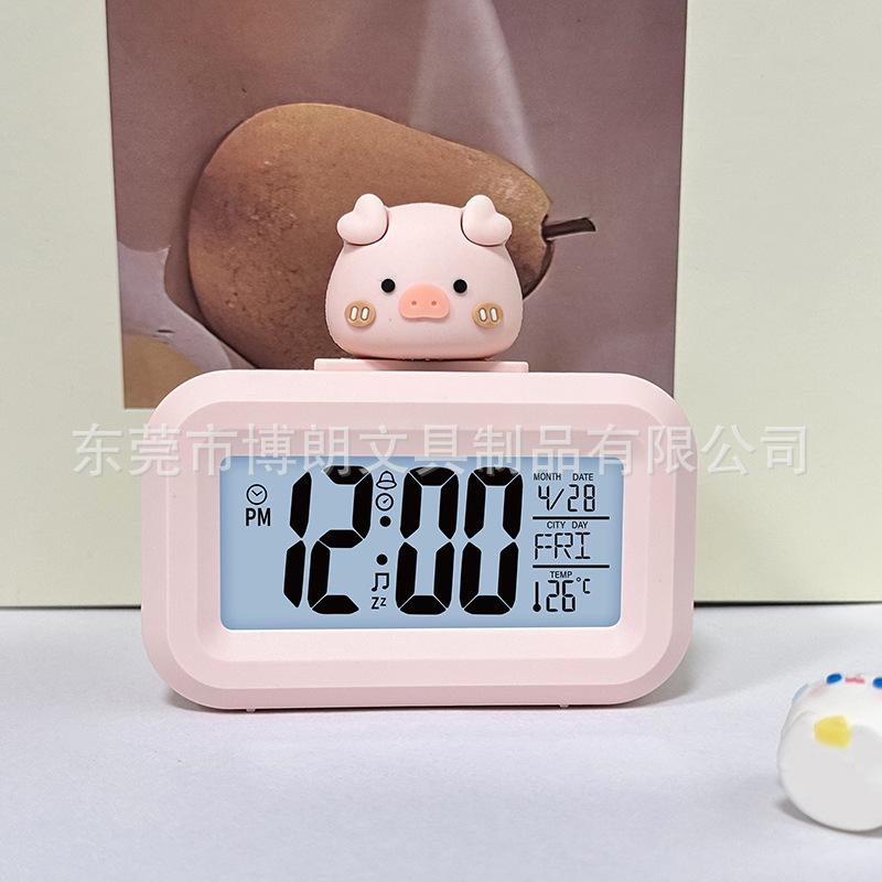 Alarm clock Mini electronic clock for students New learning table Children's and girls' dormitory desktop countdown timer