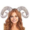Ox Horn Headband for Womens Girls Daily Wearing Party Fancy Dress Cosplay Hair Accessories