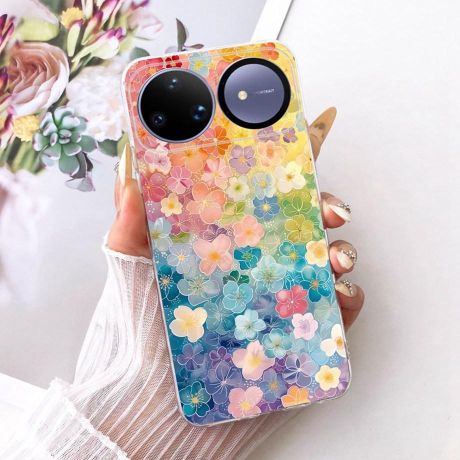 Flower Cartoon Fashion Design Phone Case For Huawei Nova 15 Ultra Nova 15 Pro Nova15  Funda Soft Silicone Shockproof Back Cover