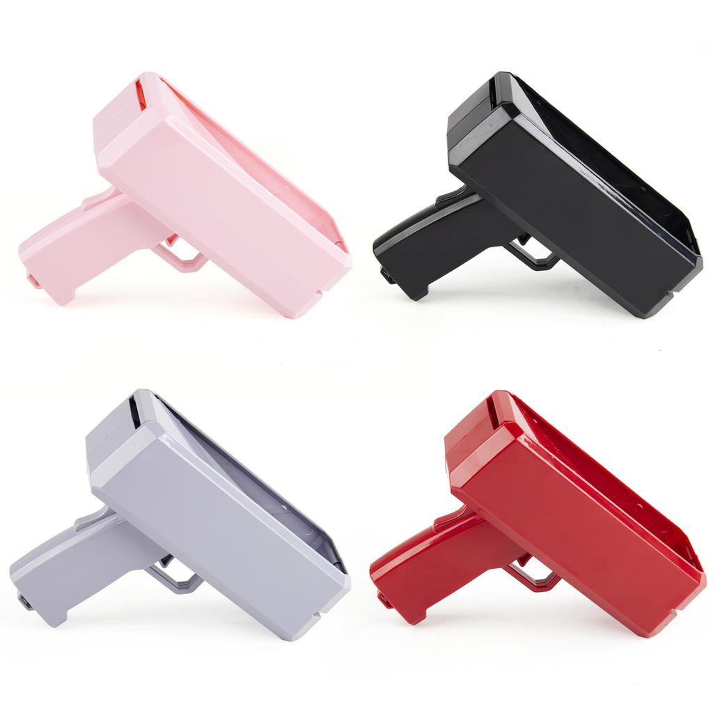 Оригинальная заводская поставка Новые игрушки-пистолеты для распыления странных денег, Распылитель денег в долларах США Глянцевая игра для вечеринки Свадебная машина для распыления денег