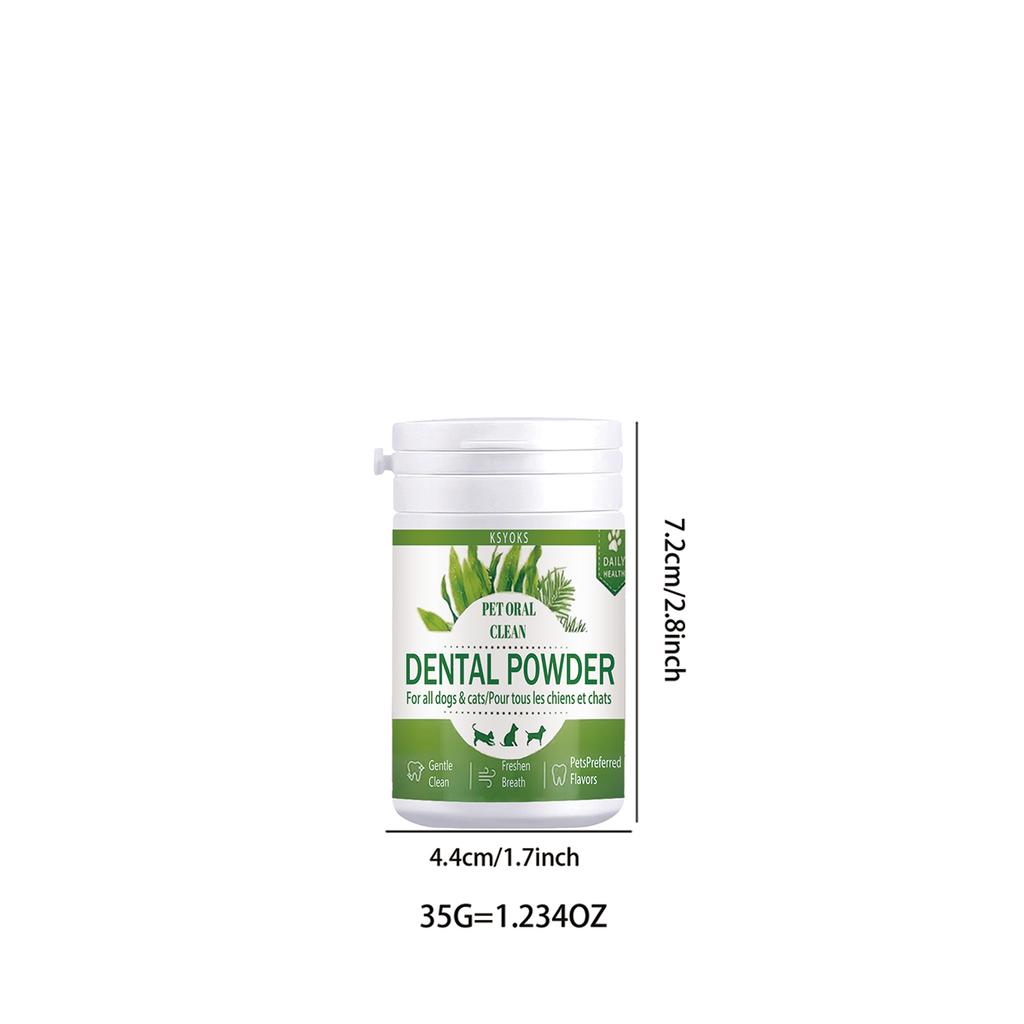 Pet Tooth Powder Can Deeply Clean the Gaps Between Pet Teeth, Remove Hidden Residues, and Keep Children's Breath Fresh and Gentle.