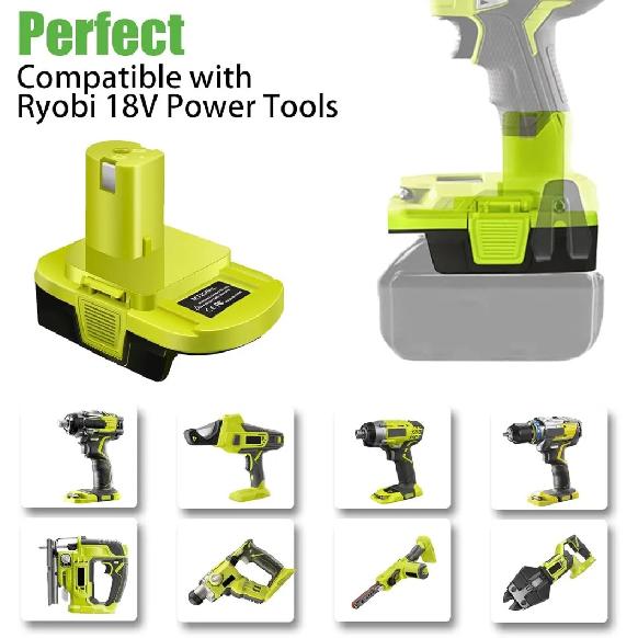 Переходник для аккумулятора MT20RNL Использовать для инструментов Ryobi 18 В Преобразует для литий-ионного аккумулятора Makita 18 В в для литий-ионного аккумулятора Ryobi 18 В