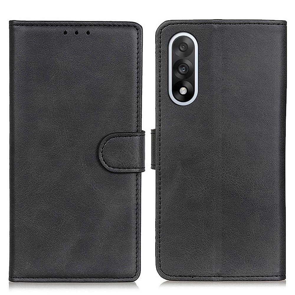 For OnePlus Nord 5 5G Case Cowhide Texture Leather Wallet Stand Phone Cover