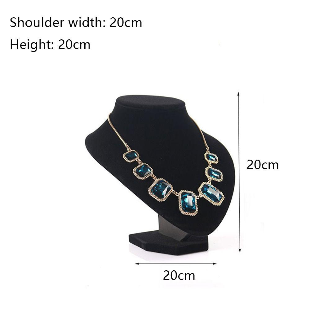 Новый дисплей для подвесок Стойка-манекен для демонстрации ювелирных изделий Органайзер-подставка для ювелирных изделий Декор для розничного магазина Бюст-держатель