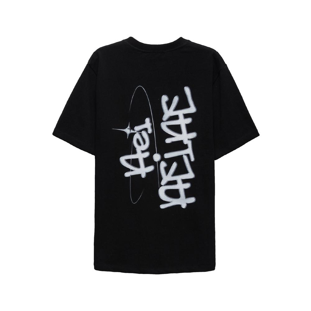 AEIAEIAE Chrome Graphic T-Shirt [Black]