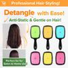Hair Comb Detangling Tangled Hair Comb Hollow Out Massage Combs Anti-static Hair Comb Salon Hairdressing Styling Tools