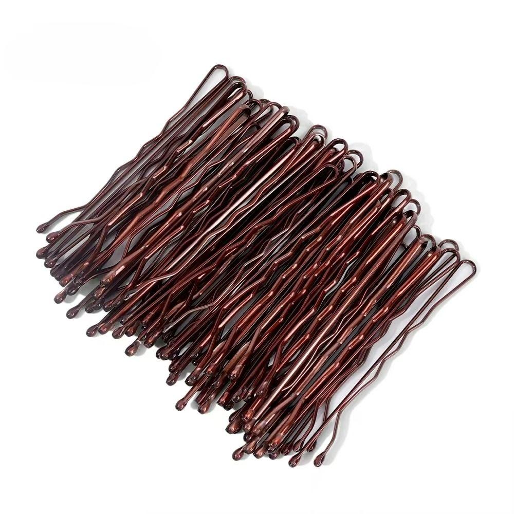 300Pcs U-Shaped Metal Hair Clips Curly Wavy Boxed Hair Styling Accessories Daily Life