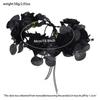 Бабочки Заколки Праздничный Цветочный Венок Украшение Череп Верхние Аксессуары Для Волос Сложное Искусственное Цветочное Головное Украшение Для