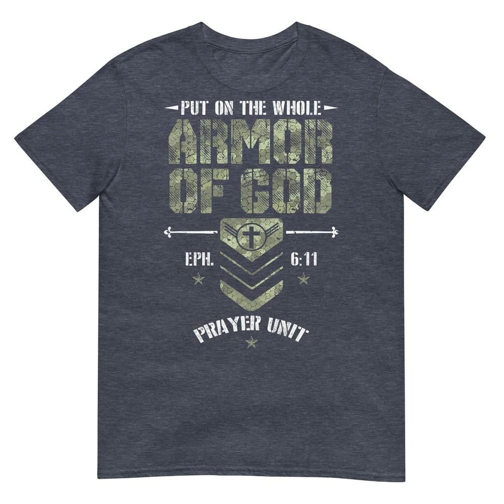 Camo Armor Of God Christians Religious Camouflage Tshirt Small