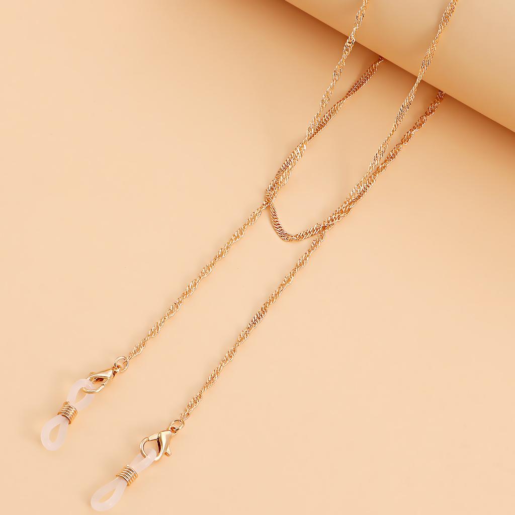 European and American necklaces, masks, hanging chains, glasses hanging chains, glasses chains, mask chains, glasses metal hanging chains