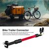 Bike Trailer Hitch Scooter Cargo Coupler Heavy-Duty Bike Trailer Connector For Camping Shopping Trip Sports Outdoors Commuting