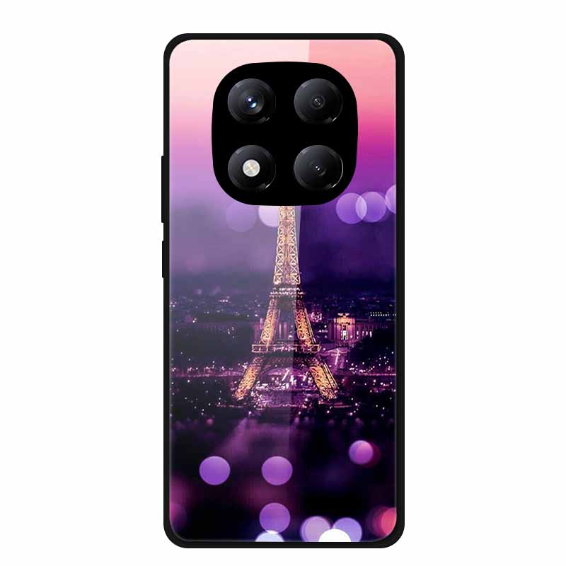 Чехол для Xiaomi Poco X7 Закаленное Стекло Жесткая Задняя Крышка из Поликарбоната для Чехлов Телефона Poco X7 5G Модные Оболочки Coques для PocoX7 X 7 2025