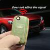 Golden-edged TPU Car Flip Key Case Cover Shell For Volkswagen VW Polo Golf Passat Tiguan Beetle Caddy T5 Up Eos Skoda Octavia Seat Leon Altea