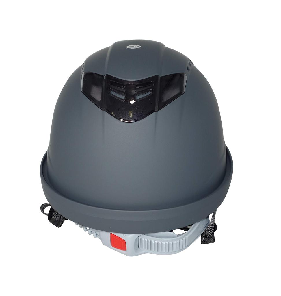 Шлем TOYO со щитком Venti Plus матовый темно-серый продукт Toyo Safety x GranGear Collaboration Product (Безопасность Toyo) (Матовая живопись) №391F-SC