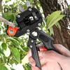 Ножницы для прививки растений Профессиональный садовый инструмент для прививки 2 в 1 Сверхпрочные секаторы для обрезки цветов, фруктовых деревьев, кустарников