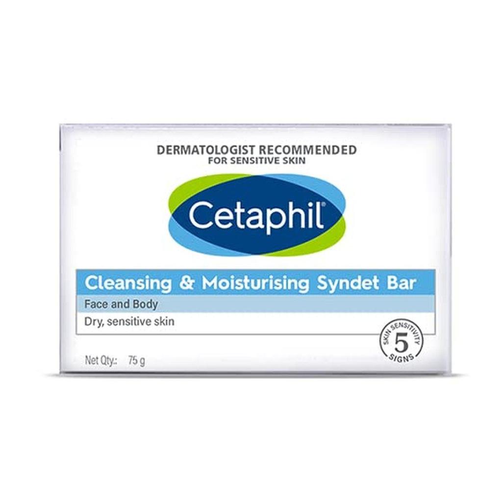 Cetaphil Очищающий и увлажняющий батончик Syndet, 75г