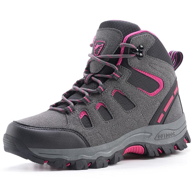 Travel Sports Hiking Shoes Women's High-top Men's High-top Men's Outdoor Hiking Shoes Autumn and Winter