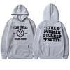 Harajuku Fashion The Summer I Turned Pretty Double Sided Printed Hoodies New Unisex Fleece Sweatshirt Men Women Fleece Pullover