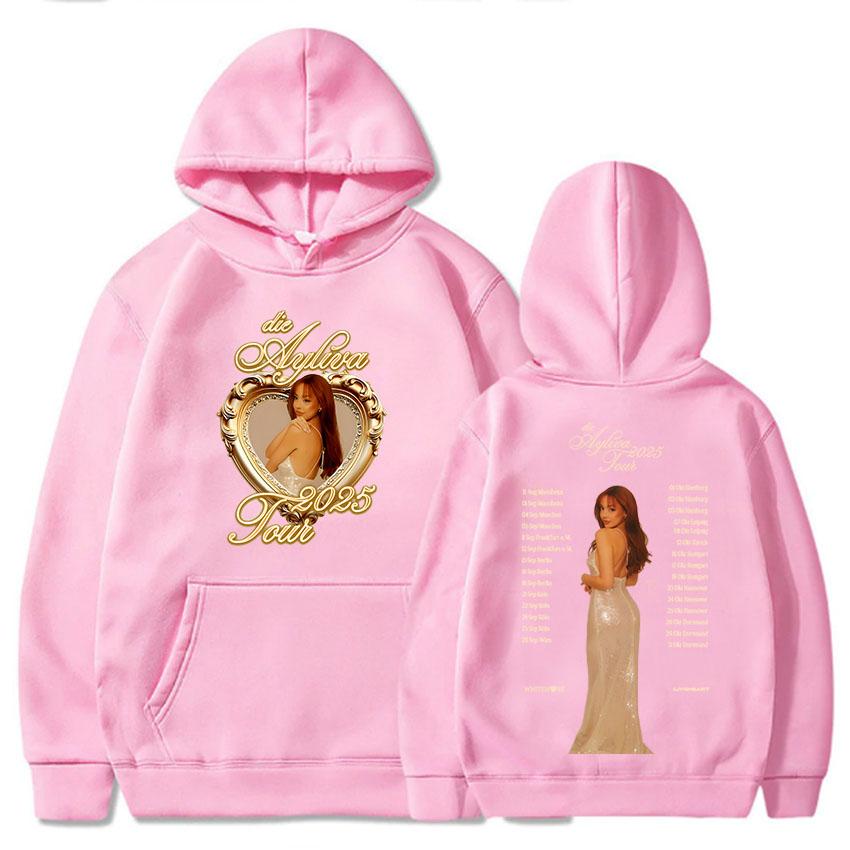 Женская одежда Die Ayliva Tour с принтом толстовки Moletom Feminino повседневная с длинным рукавом унисекс уличная одежда с капюшоном пуловеры женские