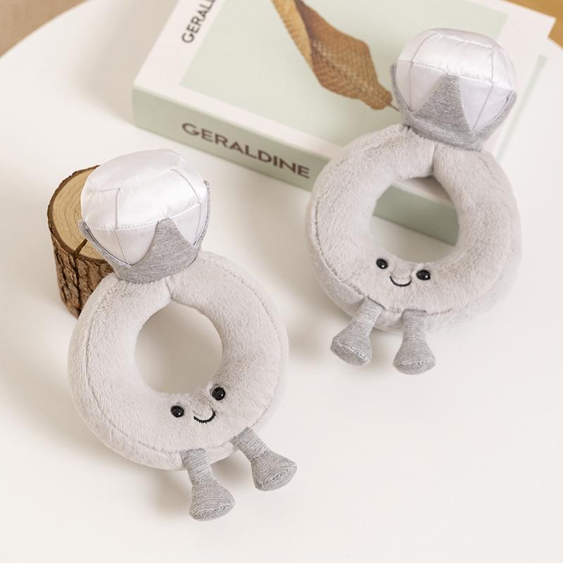 Rainbow Cake Diamond Ring Jellycat Doll Мягкая игрушка - Подарок на День святого Валентина