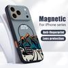 Чехол с узором «Пейзаж снежной горы» для iPhone 17 Pro Max Магнитный для Magsafe Гибридный Тонкий Матовый Чехол для iPhone 16 15 14 13 Pro Max