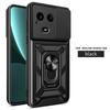 Для OPPO Realme 11 5G Global Case Магнитный держатель кольца Чехол для телефона для Realme11 Realmy 11 5G 6.72" Slide Camera Armor Back Cover