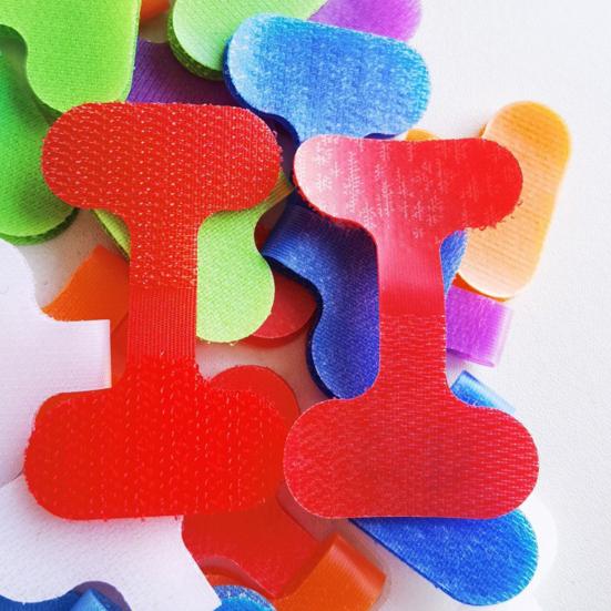 10 Pcs Write-on Cord Labels Cable Tabs Reusable Cable Organizer Nylon Hook