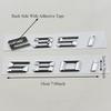 3D ABS Car Letters Logo 520i 528i 530i 535i  Badge Sticker Rear Trunk Emblem For BMW 5 Series 530i 520i Tail Marking Accessories