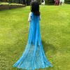 Cute Girls Princess Cape Sequins Elegant Dress Cape New Girl Tulle Cloak  Carnival Party