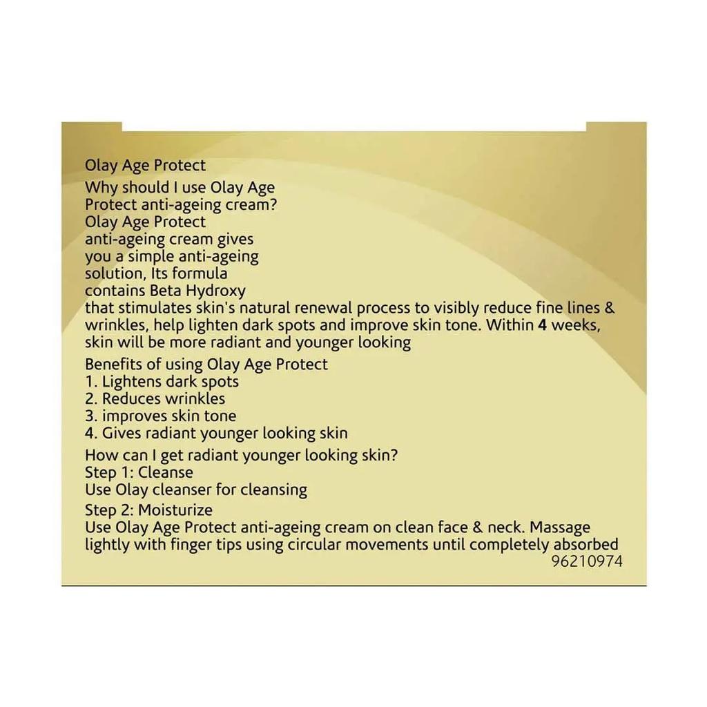 Olay Age Protect Anti-ageing Cream, 40g