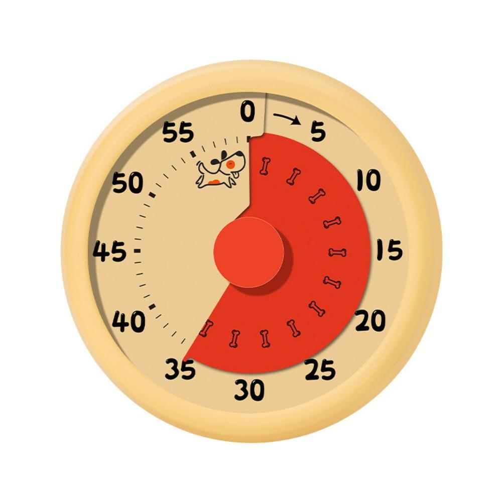 Магнитный таймер обратного отсчета на 60 минут для детей, таймер для учебы, милый кухонный таймер для приготовления пищи, обучение