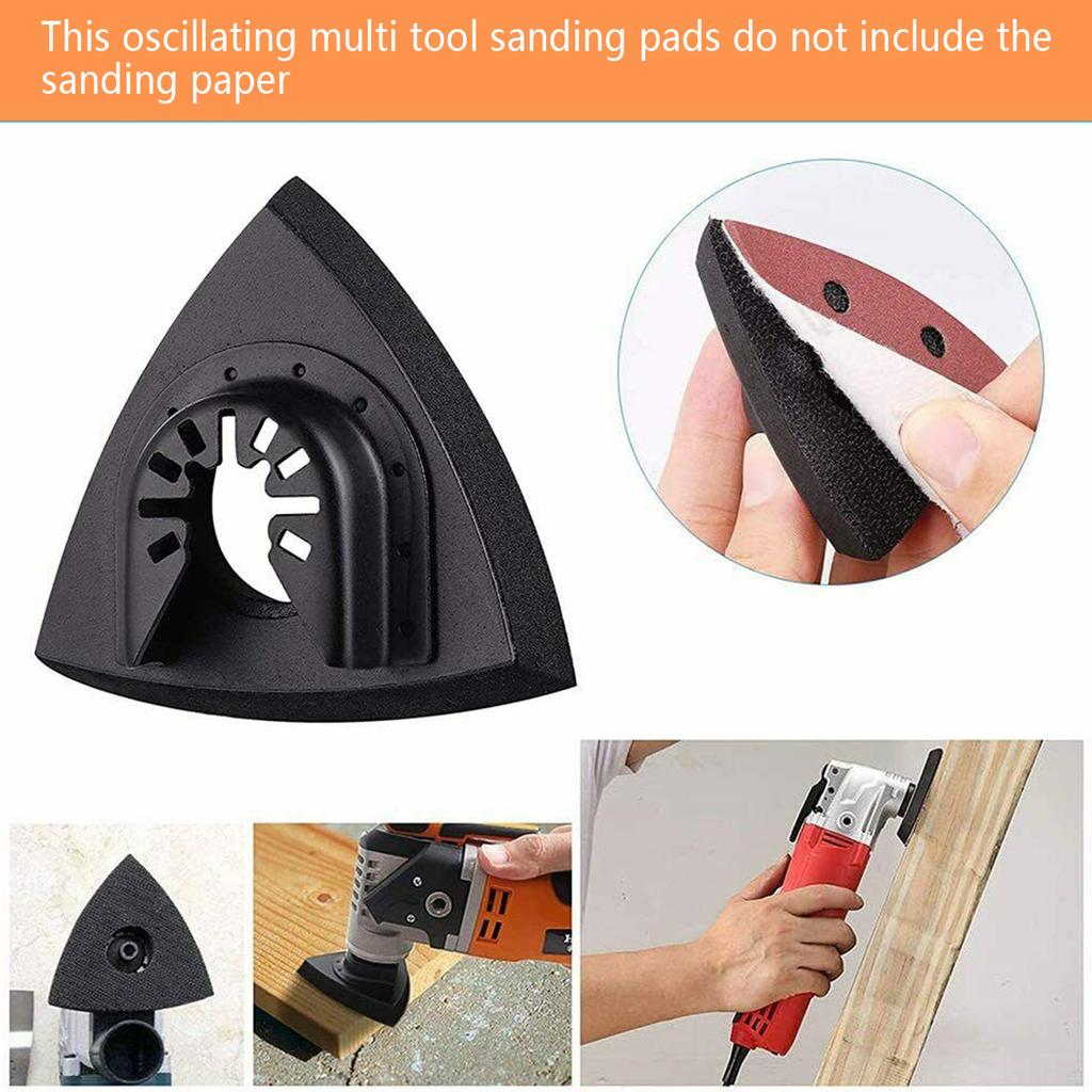 124/248Pcs Quick-release Oscillating Tool Multi-function Tool Saw Blades Renovator Trimmer Blades for Wood Plastic Metal Cutting