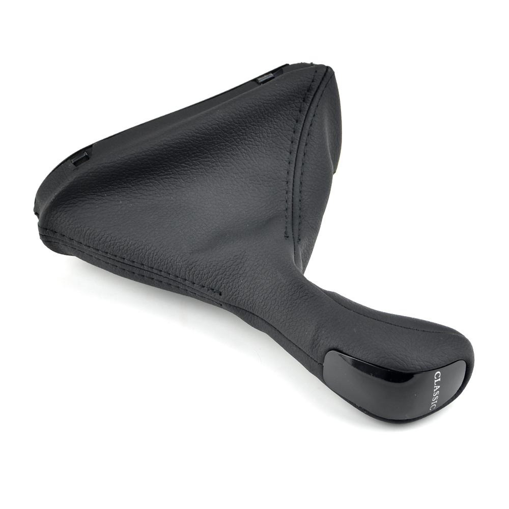 Car Accessories For Mercedes Benz W211 Automatic Speed Gear Stick Shifter Knob Lever HandBall Gaiter Boot Leather Cover