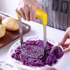 Potato Masher Stainless Steel Ergonomic Handle Manual Food Masher Tool for Potatoes Beans Avocado Durable Kitchen Utensil