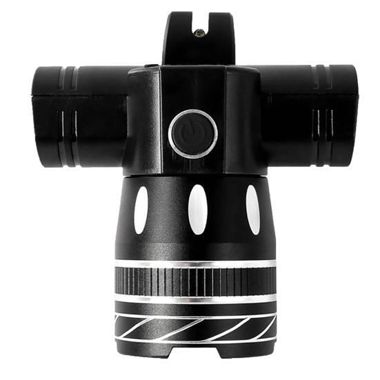 Велосипедная фара Алюминиевый сплав Водонепроницаемая Зум USB Перезаряжаемая Режимы Регулируемая МТБ Дорожный Горный велосипед Ночная езда Светодиодная передняя лампа