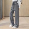 Women's Elastic Waist Drawstring Wide-Leg Casual Pants