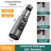 Three Function Swivel Kitchen Faucet Spray Head Adjustable Water Flow ABS Material Compatible with Standard Faucets