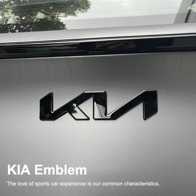 AABIW1 Car Front Hood 3D Metal Emblem Trunk Decoration Logo Stickers KIA K5 K9 Sorento Ceed Sportage Carnival Stinger Forte Niro