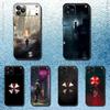 Чехол для телефона с видеоигрой R-Resident E-Evil для iPhone 17,16,15,14,13,12,11,Pro,Max,Plus,E,SE4,Air,Mini Черный Мягкий Funda